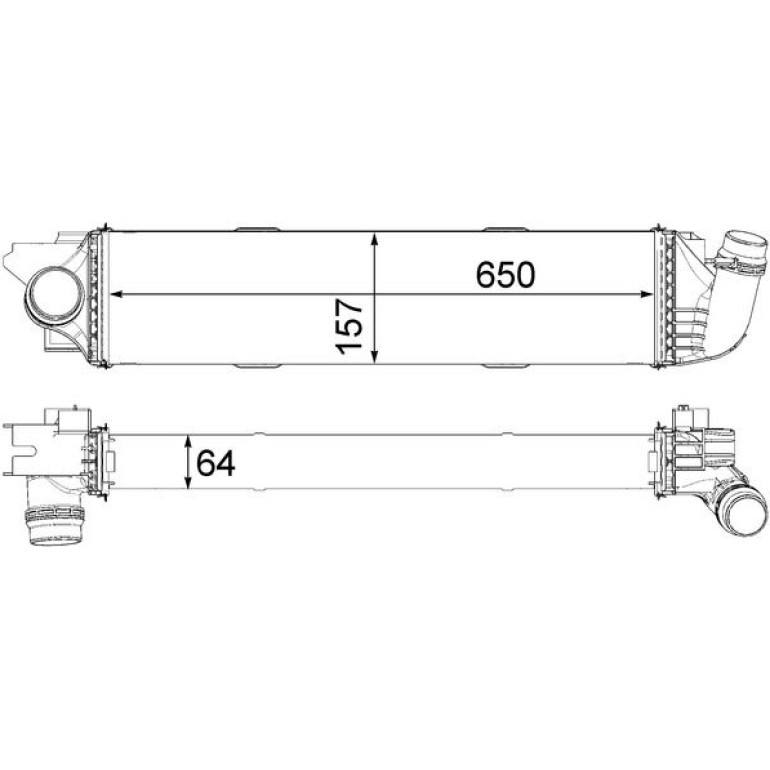 Ladeluftkühler CI 31 000P Ladeluftkühler CI 31 000P