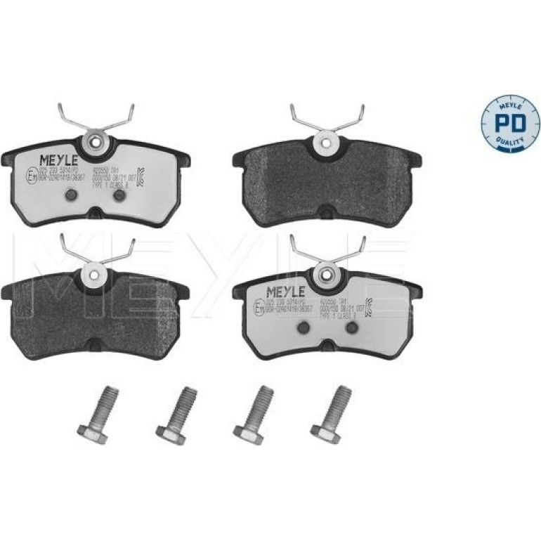 Bremsbelagsatz Ford T. Focus 1.4-2.0 10/98 025 233 5314/PD Bremsbelagsatz Ford T. Focus 1.4-2.0 10/98 025 233 5314/PD