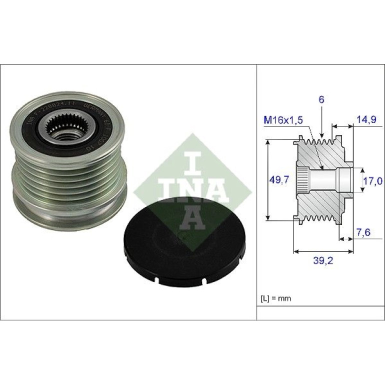 Generatorfreilauf 535 0015 10 Generatorfreilauf 535 0015 10