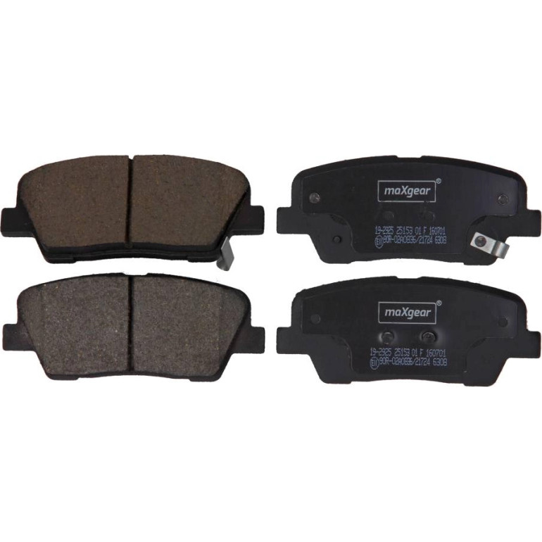 Bremsbelagsatz Hyundai T. Santa Fe 09 19-2925