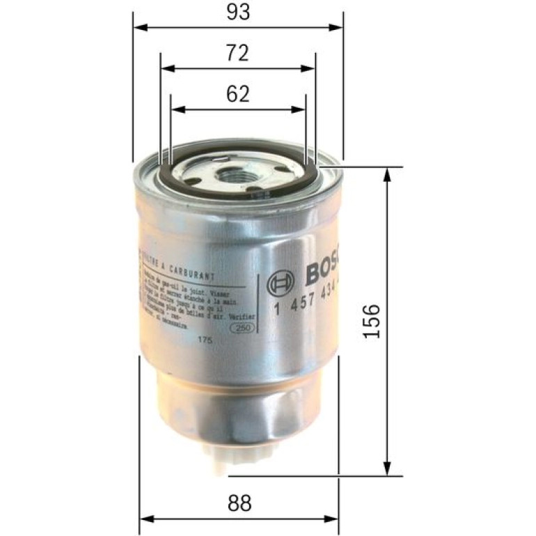 Kraftstofffilter 1457434439 Kraftstofffilter 1457434439