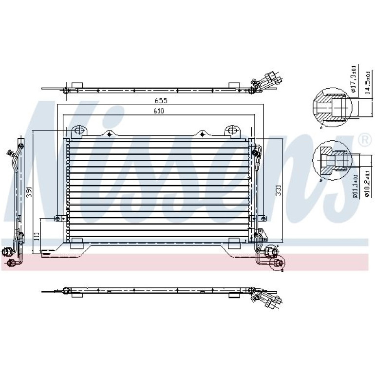 Kondensator PKW 94567 Kondensator PKW 94567