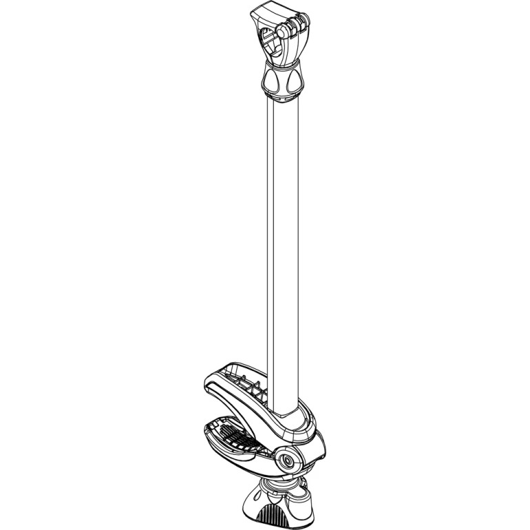 Haltearm lang 482mm ohne Schloss 1500052417 Haltearm lang 482mm ohne Schloss 1500052417