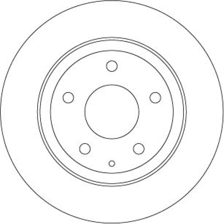 83 482 046 Bremsscheibe HA DF8115