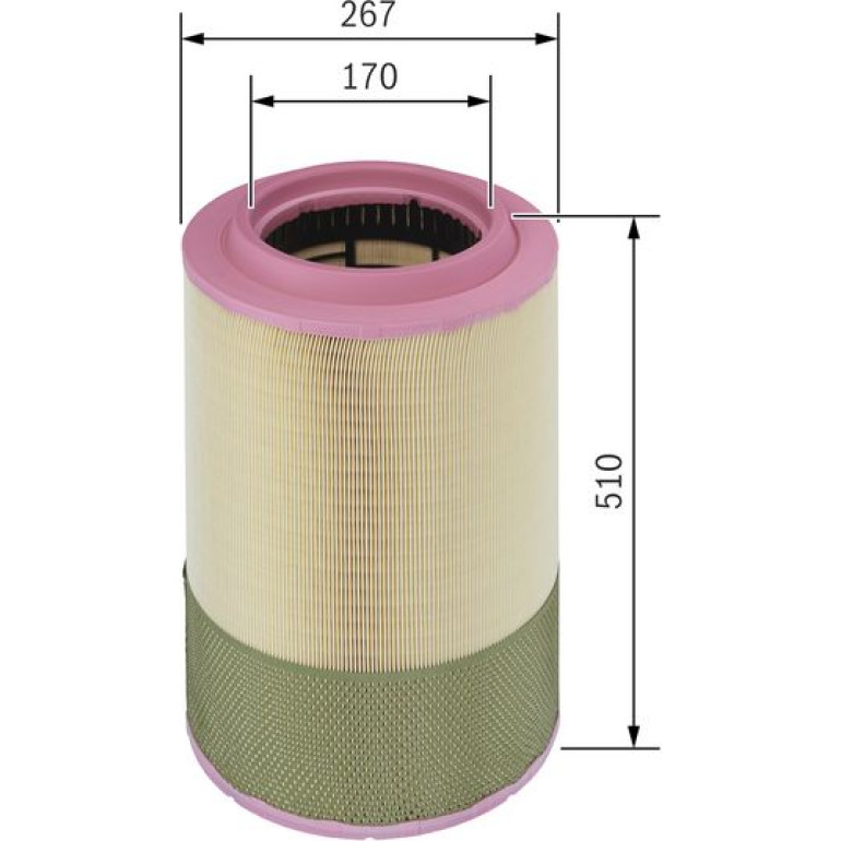 Luftfilter F 026 400 068 Luftfilter F 026 400 068