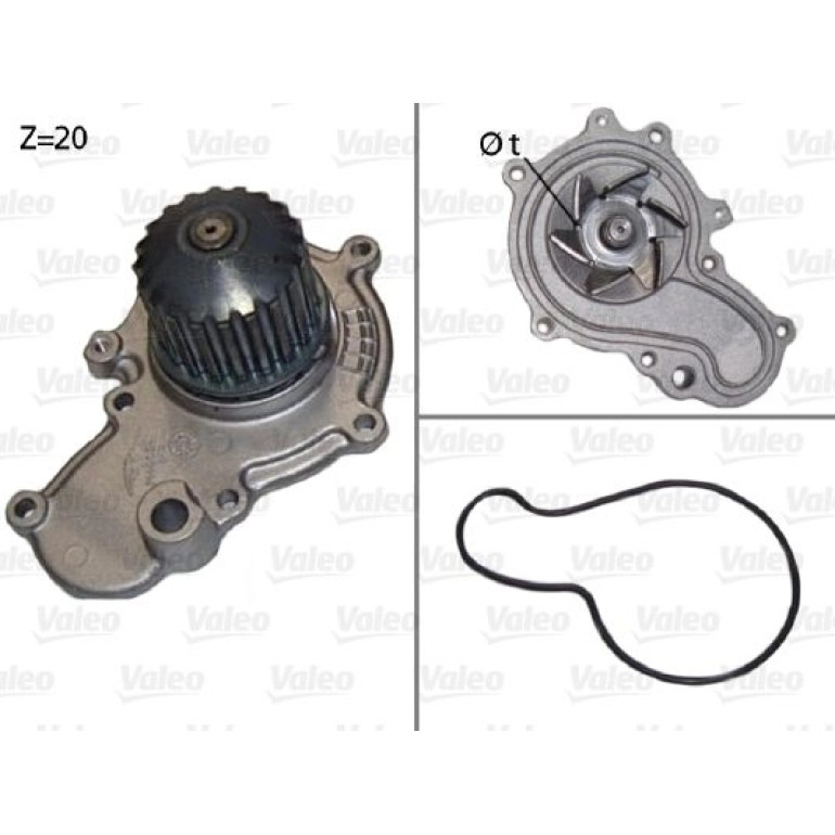 VALEO Wasserpumpe 506538