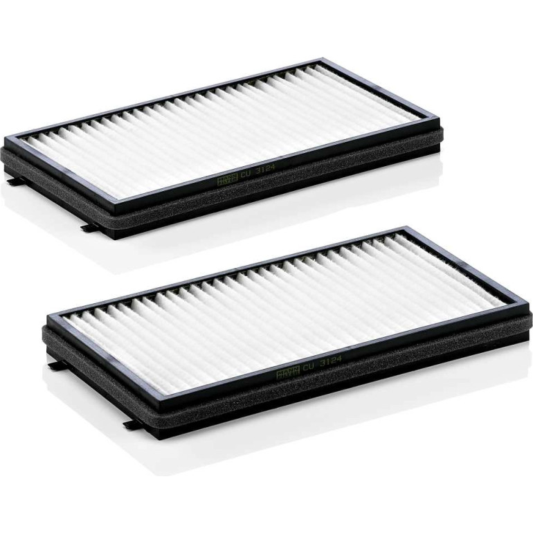 Mann & Hummel Innenraumfilter PKW CU 3124-2 Mann & Hummel Innenraumfilter PKW CU 3124-2
