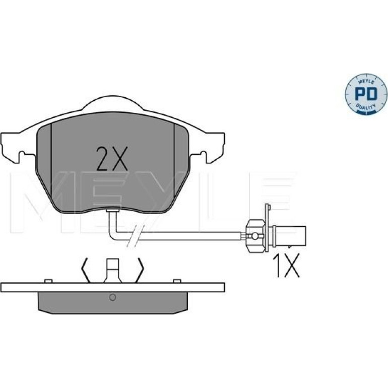 Bremsbelagsatz Vw P. Sharan 00 025 218 4919/PD Bremsbelagsatz Vw P. Sharan 00 025 218 4919/PD