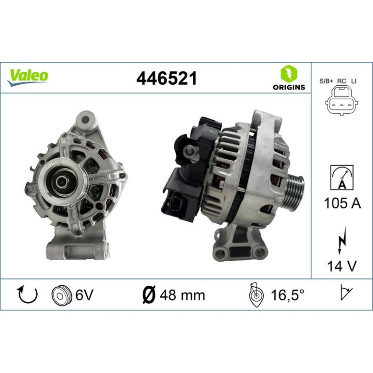 VALEO Generator 446521