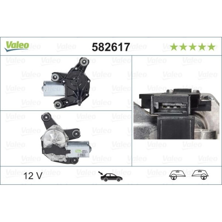 Wischermotor hinten 582617 Wischermotor hinten 582617