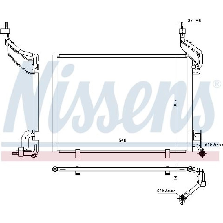 Kondensator PKW 940540 Kondensator PKW 940540