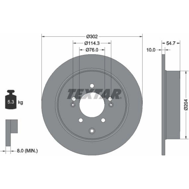Bremsscheibe 92294903 Bremsscheibe 92294903