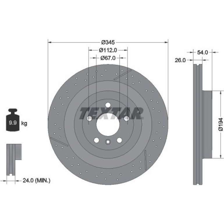 Bremsscheibe 92307905