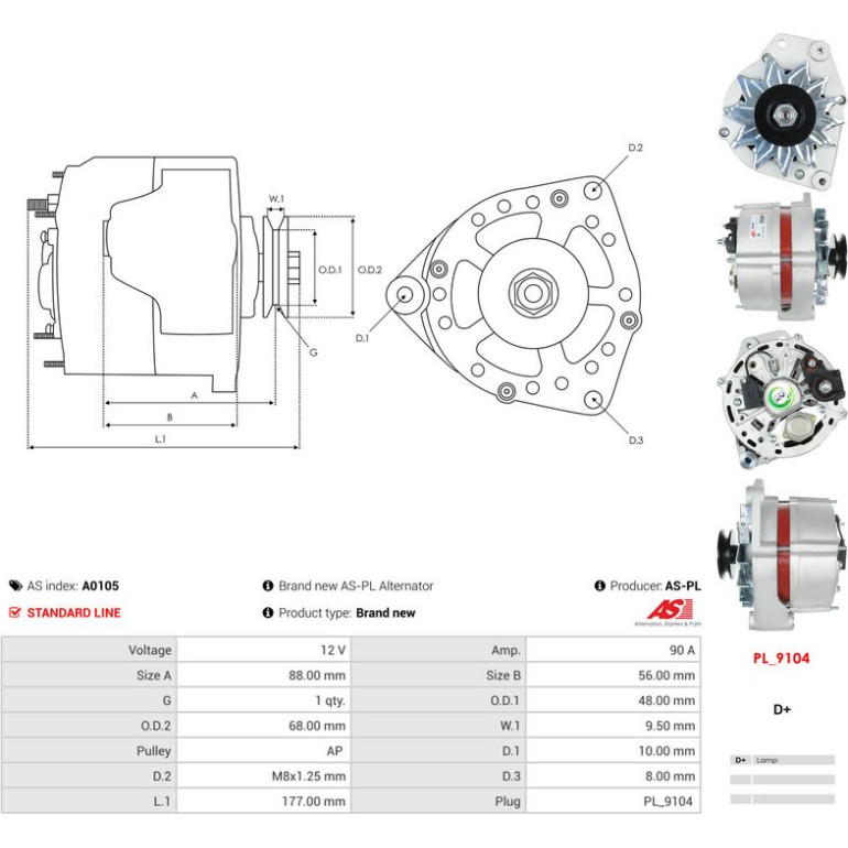 Generator A0105 Generator A0105