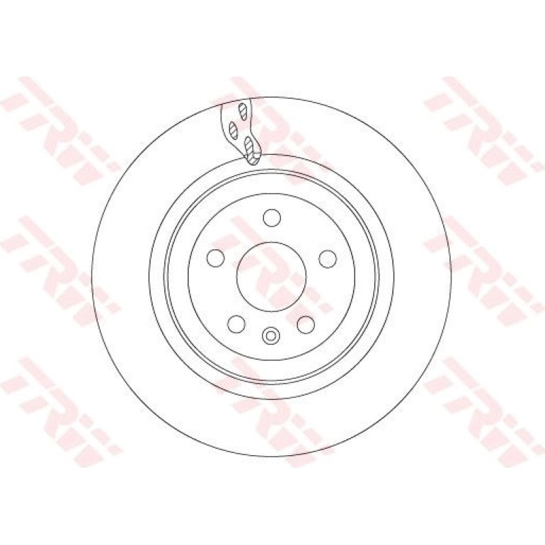 Bremsscheibe HA DF6702S Bremsscheibe HA DF6702S