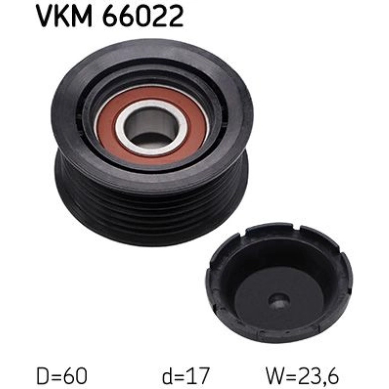 Spannrolle Multi-V VKM 66022 Spannrolle Multi-V VKM 66022