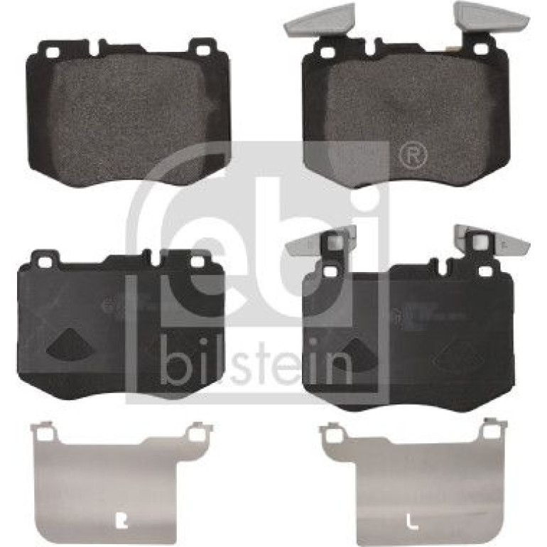 FEBI BILSTEIN Bremsbelagsatz, Scheibenbremse 186406 FEBI BILSTEIN Bremsbelagsatz, Scheibenbremse 186406