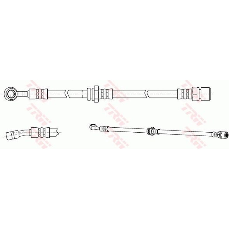 Bremsschlauch VA li PHD992 Bremsschlauch VA li PHD992
