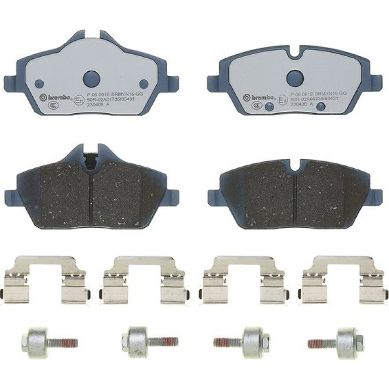 BREMBO Bremsklötze EV VA P 06 091E BREMBO Bremsklötze EV VA P 06 091E