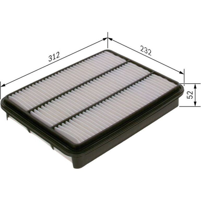 Luftfilter F 026 400 225 Luftfilter F 026 400 225