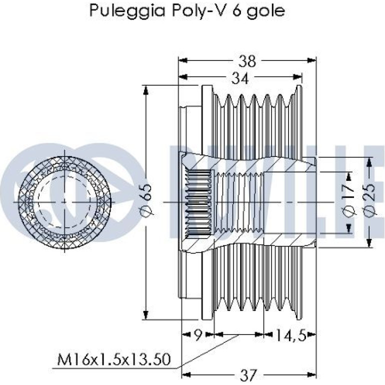 Generatorfreilauf 57801 Generatorfreilauf 57801