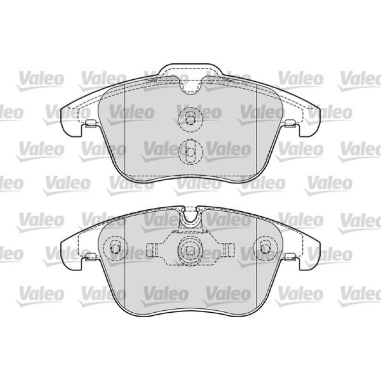 VALEO Bremsbeläge 601653 VALEO Bremsbeläge 601653