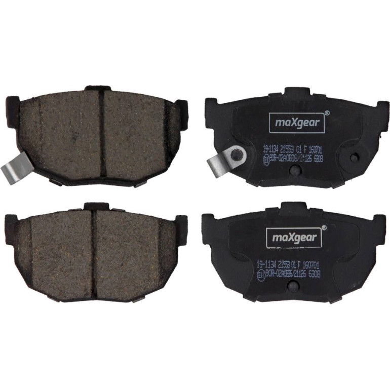 Bremsbelagsatz Hyundai T. Coupe 00-/Lantra 90-00/Elantra 00-/Kia Cerato 04 19-1134 Bremsbelagsatz Hyundai T. Coupe 00-/Lantra 90-00/Elantra 00-/Kia Cerato 04 19-1134