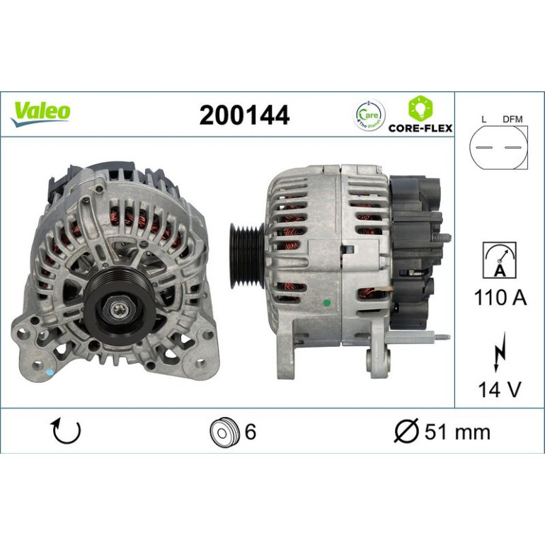 VALEO Generator 200144 VALEO Generator 200144