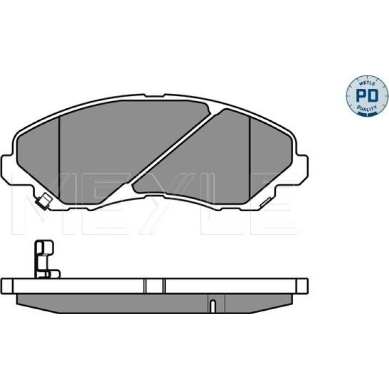 Bremsbelagsatz Mitsubishi P. Galant 96-04/Lancer 03-/Space Runner/Wagon 98 025 235 8416/PD Bremsbelagsatz Mitsubishi P. Galant 96-04/Lancer 03-/Space Runner/Wagon 98 025 235 8416/PD