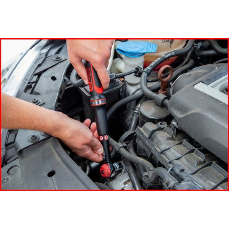 KS TOOLS ERGOTORQUE®Präzisions-Drehmomentschlüssel mit Ratschenkopf mit Drehknopfverstellung 516.1412 KS TOOLS ERGOTORQUE®Präzisions-Drehmomentschlüssel mit Ratschenkopf mit Drehknopfverstellung 516.1412