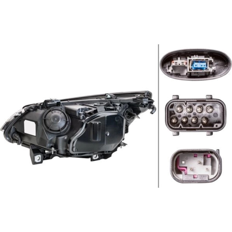BI-XEN-SW R D1S/H7 +MOT -KRVL HELLA PQ 1EL 163 080-001 BI-XEN-SW R D1S/H7 +MOT -KRVL HELLA PQ 1EL 163 080-001