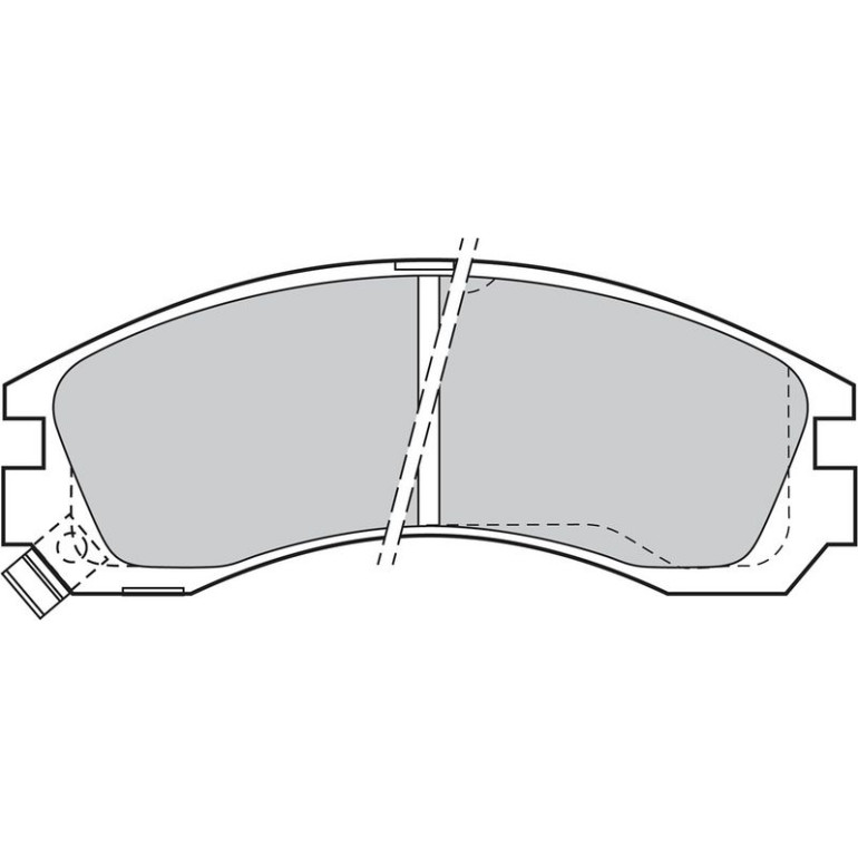 VALEO Bremsbeläge 598517