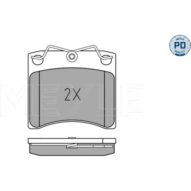 Bremsklötze VA Platinum 025 216 3517/PD Bremsklötze VA Platinum 025 216 3517/PD