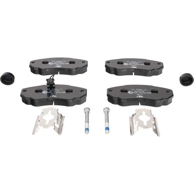 ATE Bremsbelagsatz Peugeot Vorderachse Boxer 1.9-2.8 HDi 94 13.0460-4978.2 ATE Bremsbelagsatz Peugeot Vorderachse Boxer 1.9-2.8 HDi 94 13.0460-4978.2