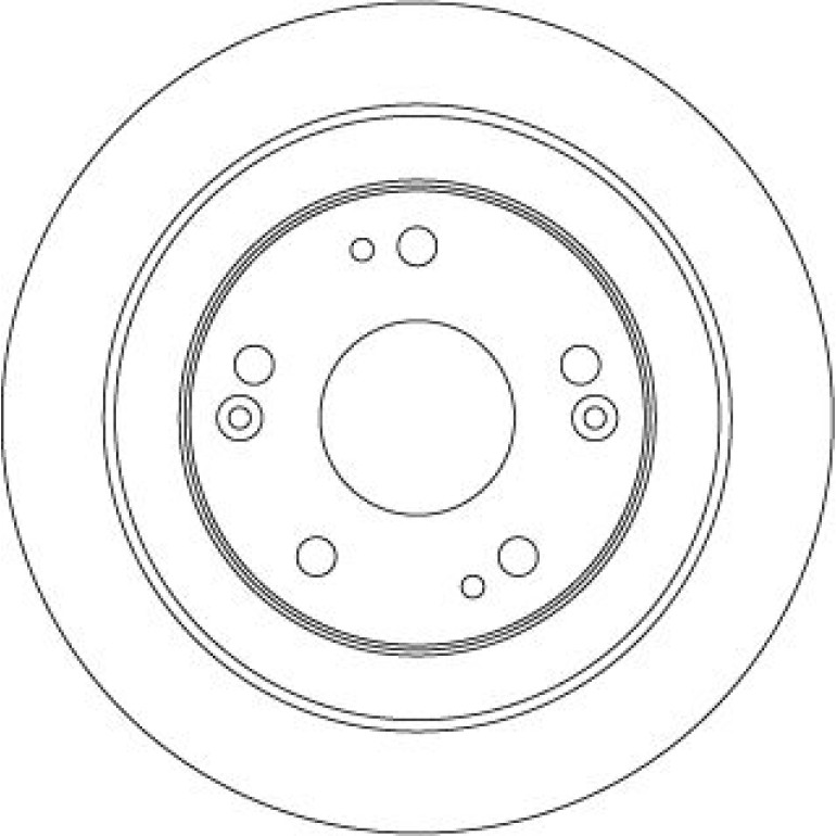 86 482 046 Bremsscheibe HA DF6526 86 482 046 Bremsscheibe HA DF6526