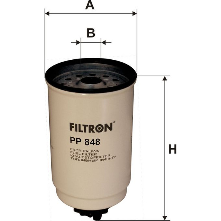 FILTRON Kraftstofffilter PP 848 FILTRON Kraftstofffilter PP 848