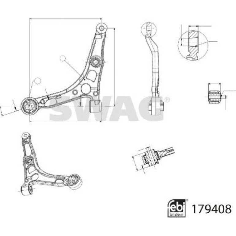 Lenker, Radaufhängung 179408 Lenker, Radaufhängung 179408
