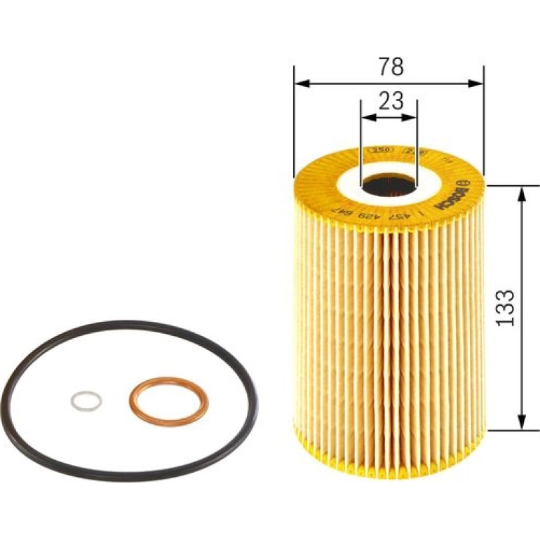 Ölfilter 1457429647 Ölfilter 1457429647