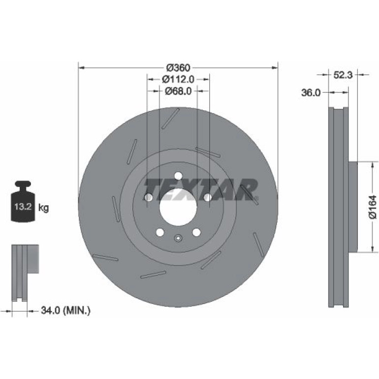 Bremsscheibe 92334205
