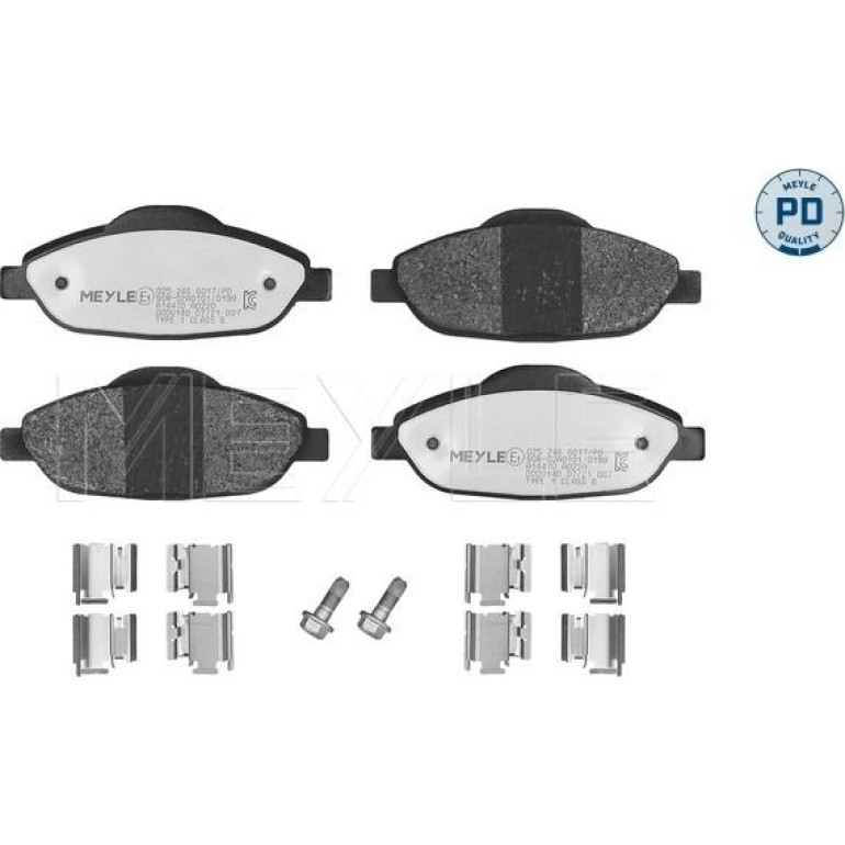 Bremsbelagsatz Peugeot S. 308/3008/5008 07 025 246 6017/PD Bremsbelagsatz Peugeot S. 308/3008/5008 07 025 246 6017/PD