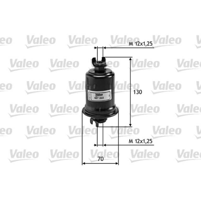 VALEO Kraftstofffilter 587222 VALEO Kraftstofffilter 587222