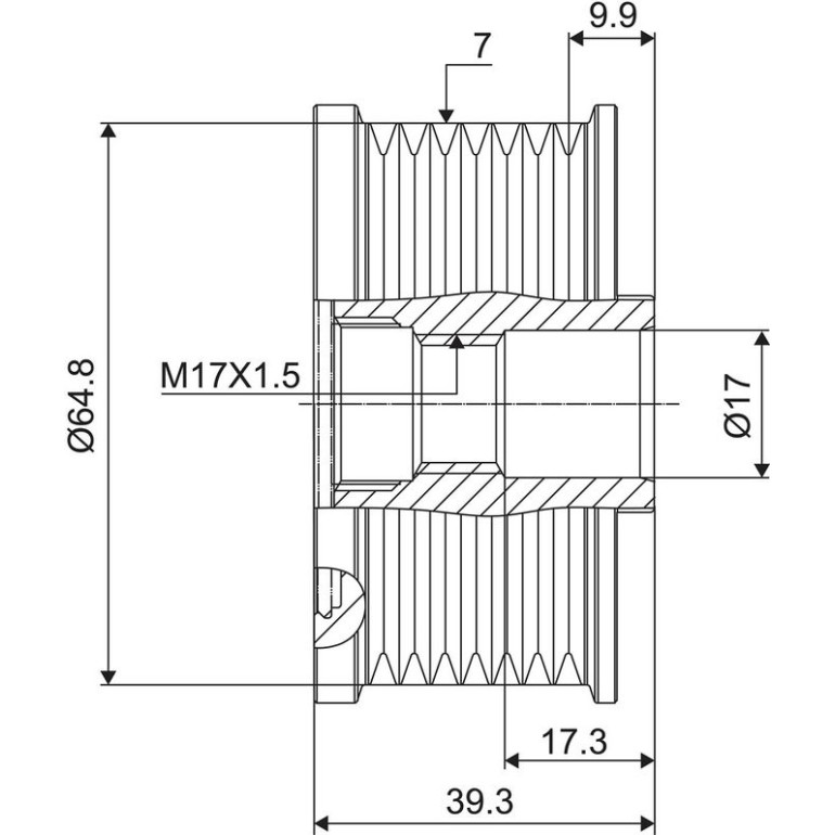 Generatorfreilauf 588069 Generatorfreilauf 588069