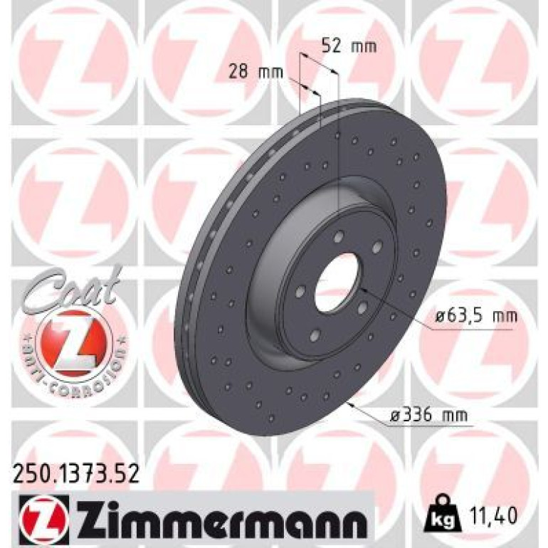 Bremsscheibe VA Sport 250.1373.52