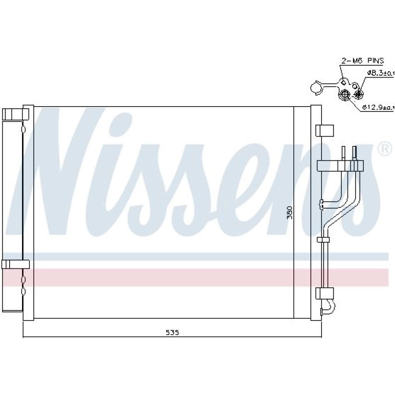 Kondensator PKW 940353 Kondensator PKW 940353