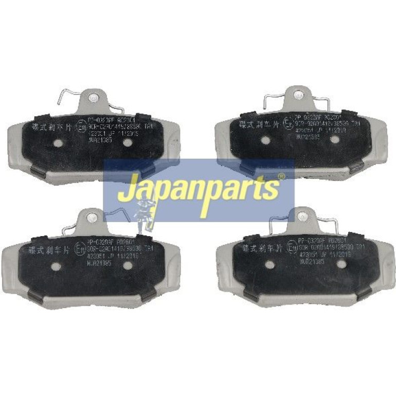 Japanparts Bremsbeläge PP-0320AF Japanparts Bremsbeläge PP-0320AF
