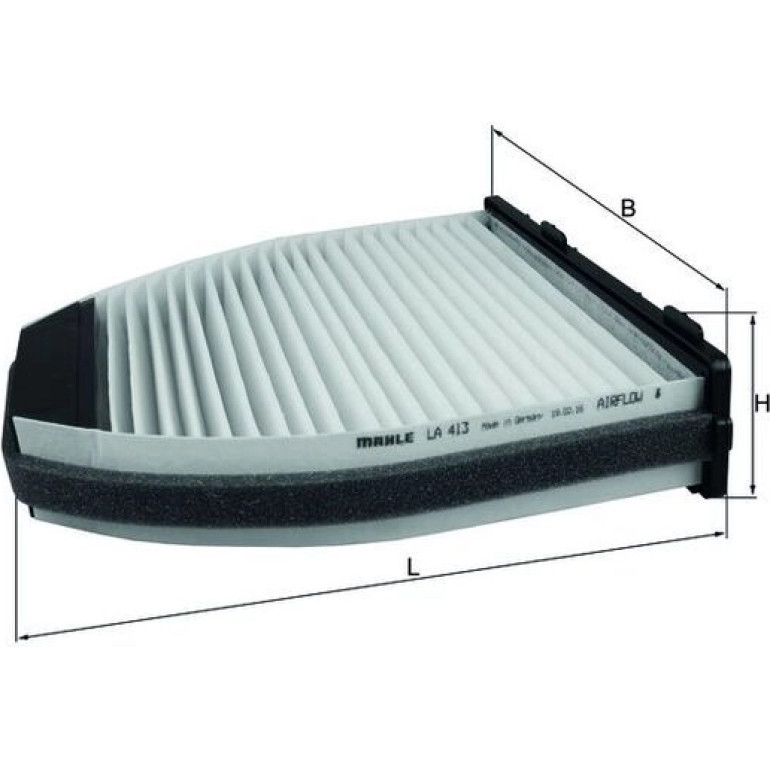 MAHLE Filter, Innenraumluft LA 413 MAHLE Filter, Innenraumluft LA 413