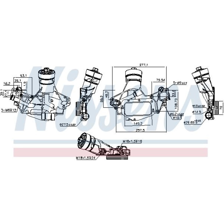 Ölkühler PKW 90931