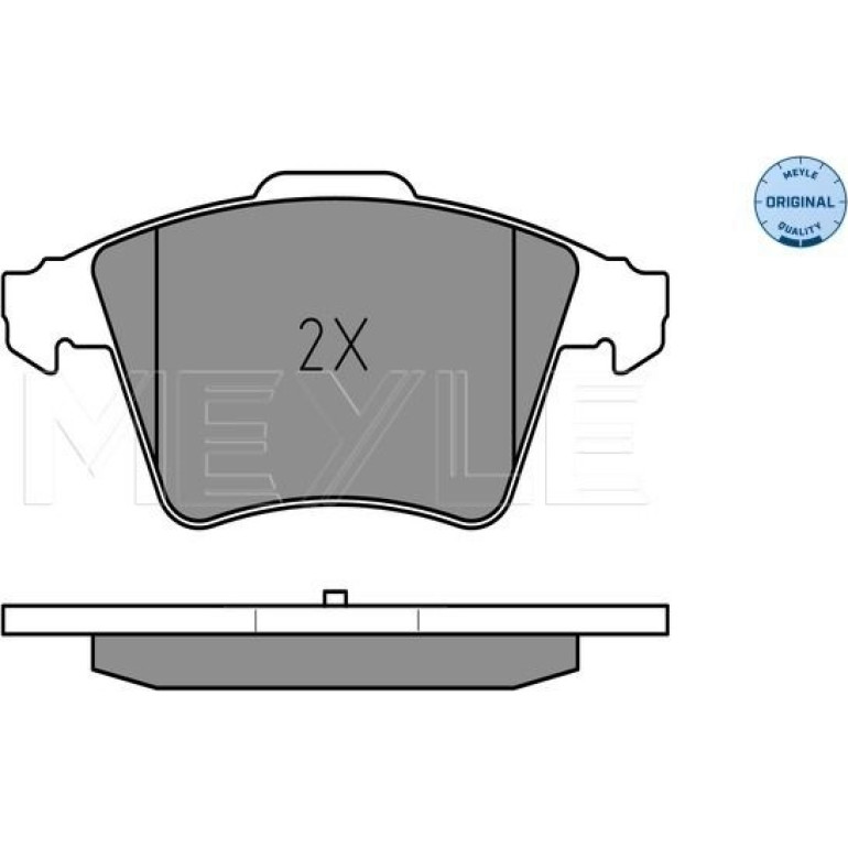 Bremsbelagsatz Vw P. Multivan/T5 03- Mit Sensor 025 237 4619/W