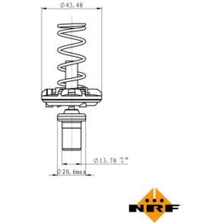 Thermostat, Kühlmittel 725049 Thermostat, Kühlmittel 725049