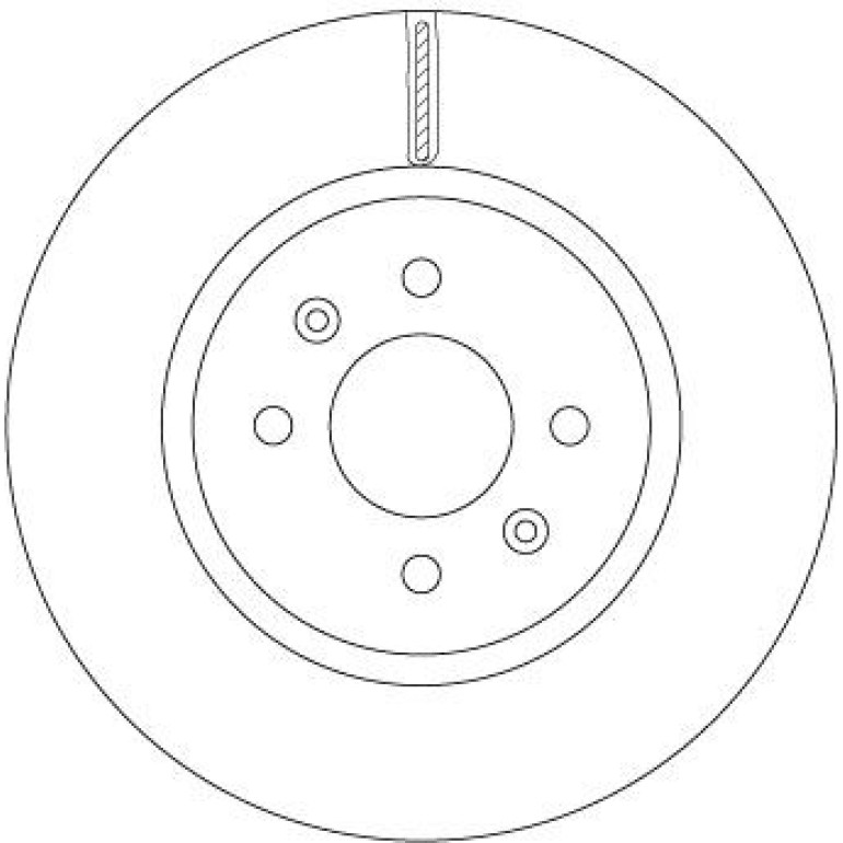 Bremsscheibe DF6842 Bremsscheibe DF6842